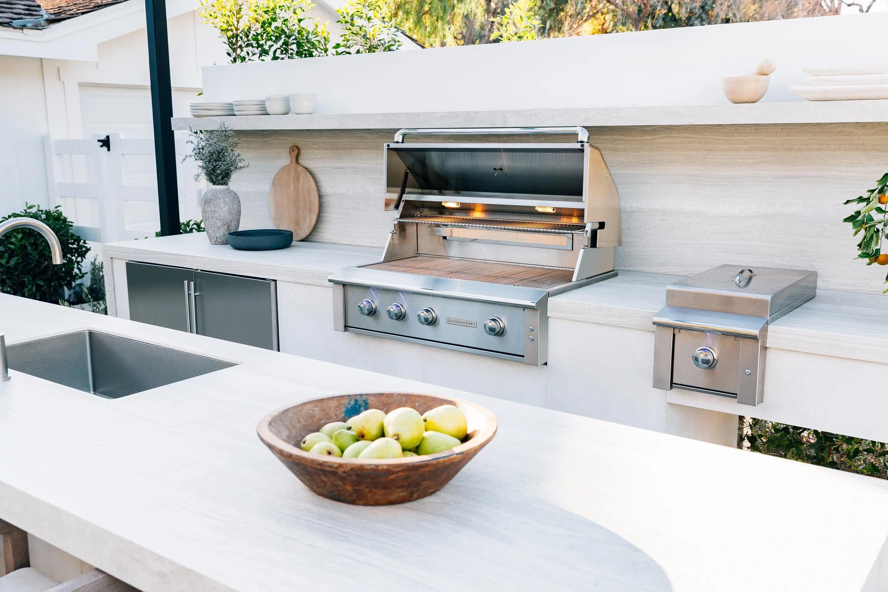 Summerset Grills Natural Gas Grill Summerset Grills - Alturi Grill U-Tube Series 36" Built-in Grill Natural Gas