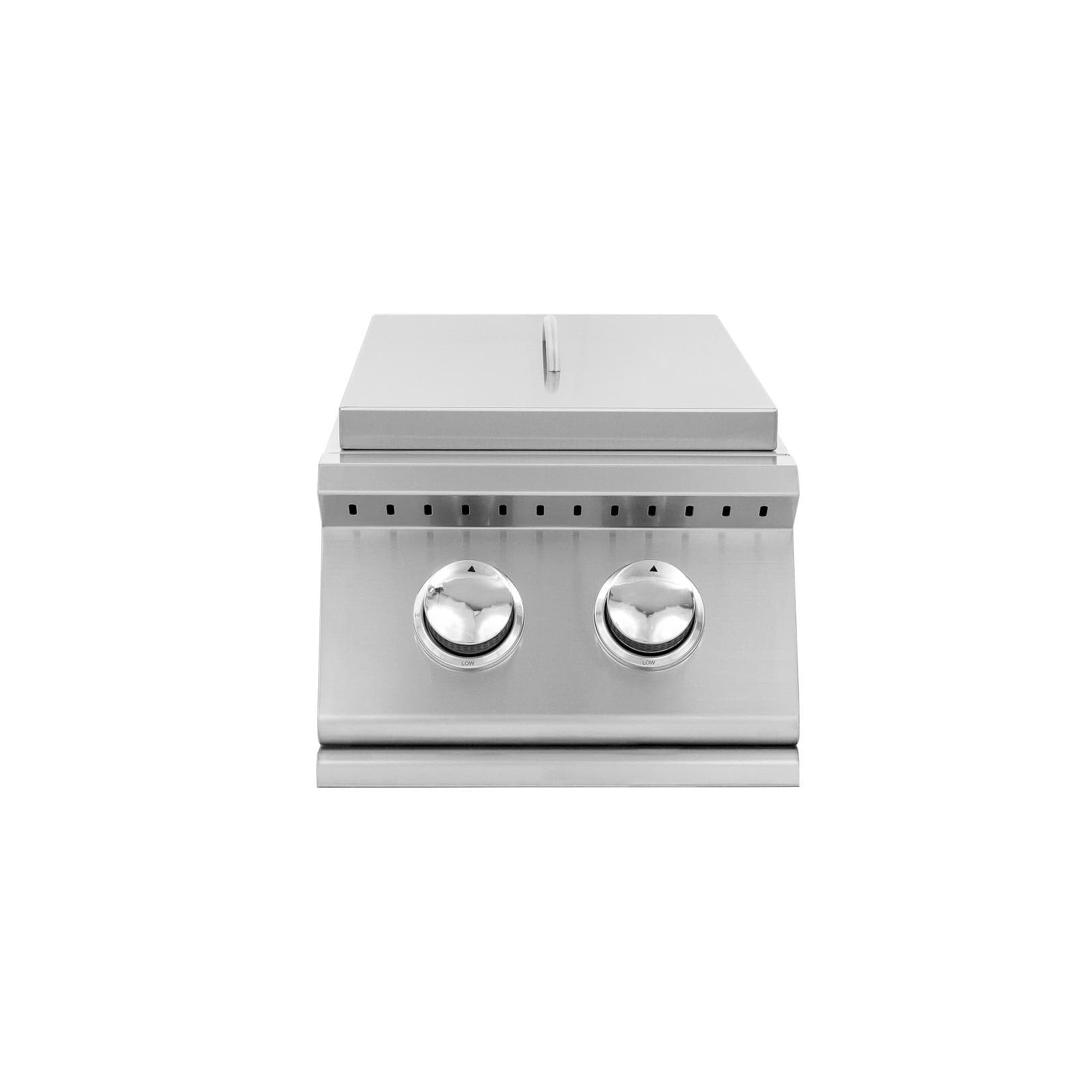 Summerset Grills Natural Gas Side Burner Summerset Grills Sizzler Double Side Burner Natural Gas