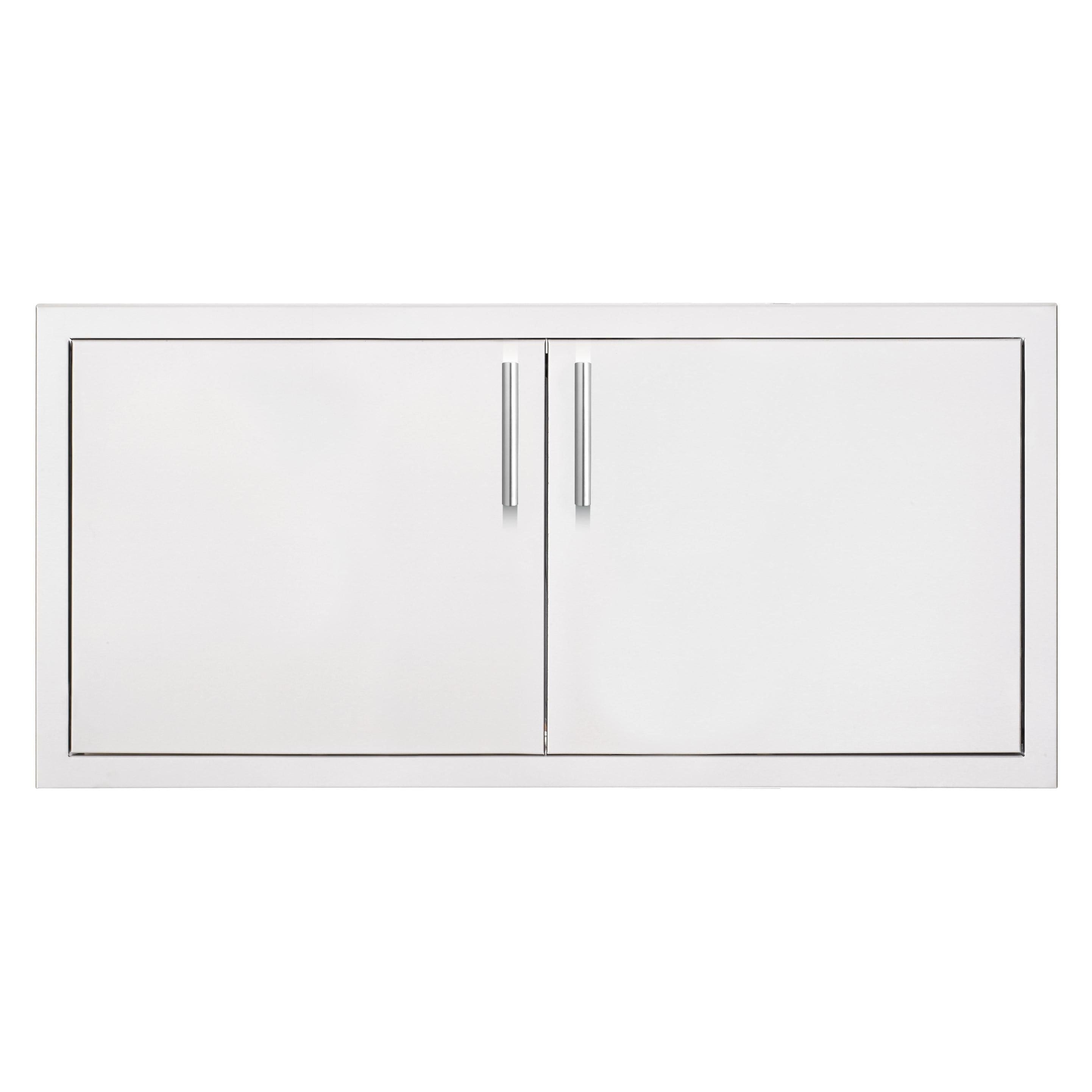 Summerset Grills Outdoor Kitchen Cabinets & Storage Summerset Grills - 36" 2-Drawer Dry Storage Pantry & Access Door Combo