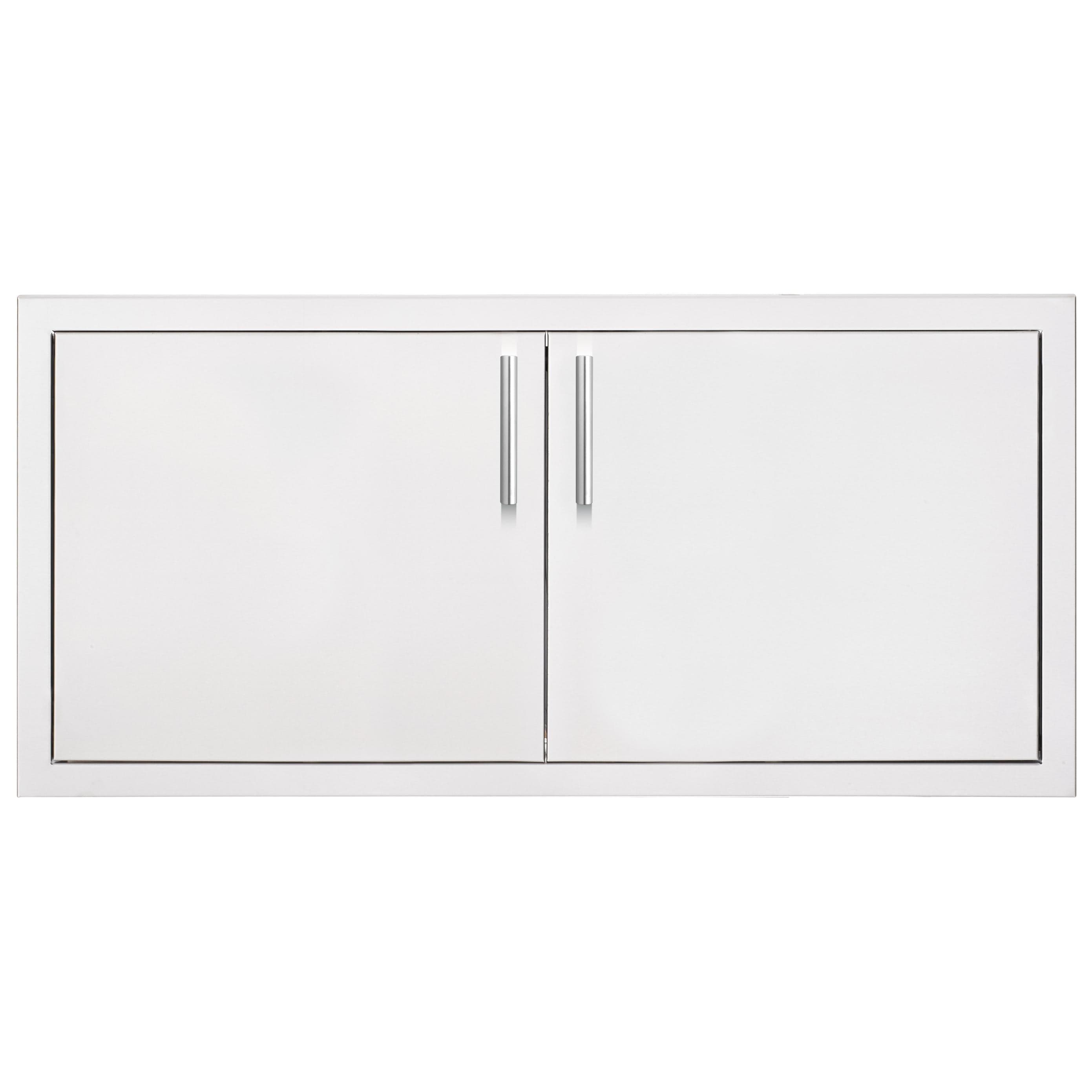Summerset Grills Outdoor Kitchen Cabinets & Storage Summerset Grills - 36" 2-Drawer Dry Storage Pantry & Enclosed Cabinet Combo