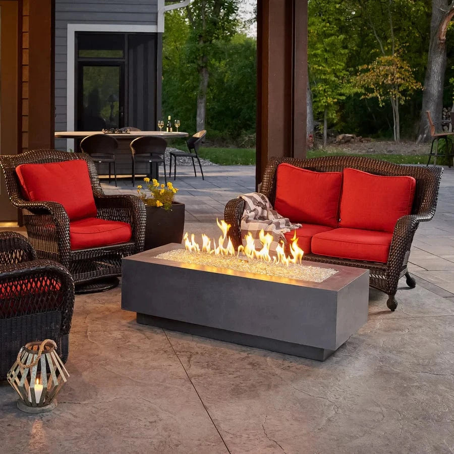 The Outdoor Greatroom Company Fire Table Outdoor Greatroom - 54" Midnight Mist Cove Gas Fire Pit Table