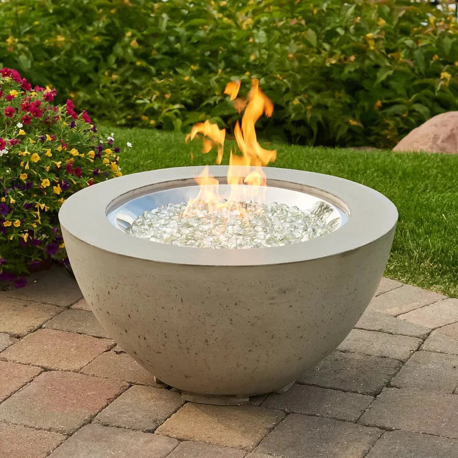 The Outdoor Greatroom Company Fire Table Outdoor Greatroom - Cove Natural Grey Round Gas Fire Pit Bowl - 29"