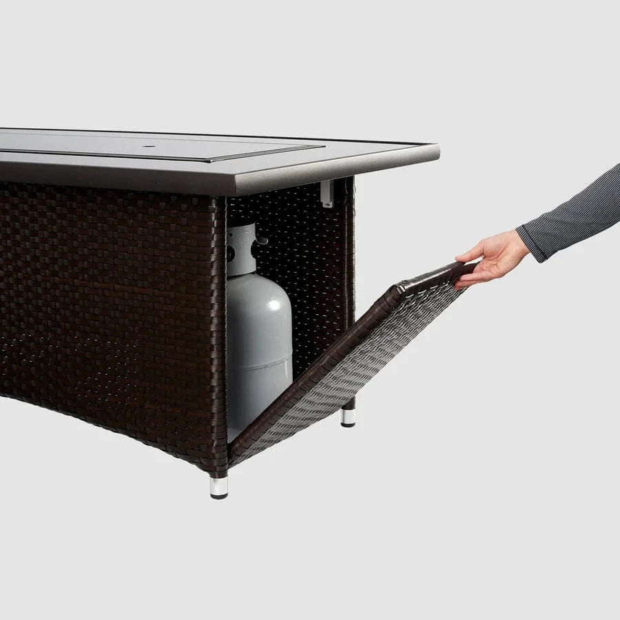 The Outdoor Greatroom Company Fire Table Outdoor Greatroom - Montego Linear Gas Fire Pit Table - 59"