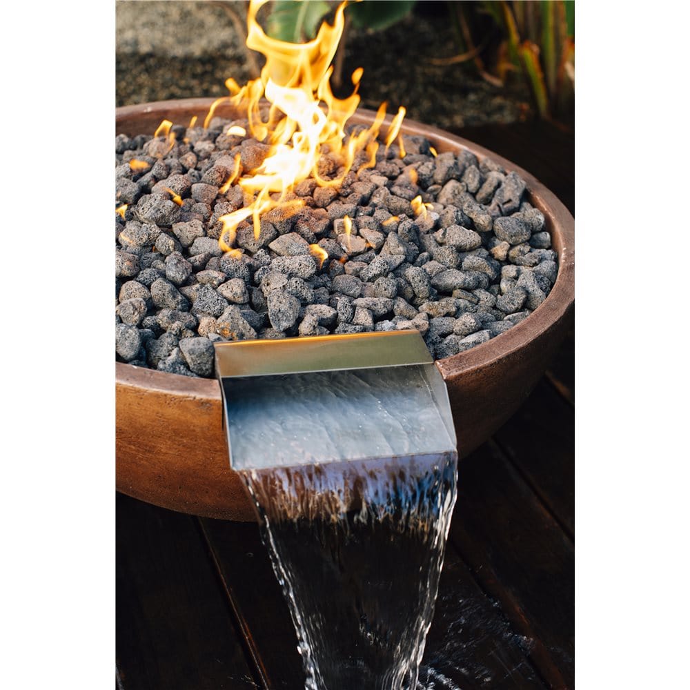 TrueFlame Fire Table TrueFlame - 30" Abode Fire & Water Bowl - Brown