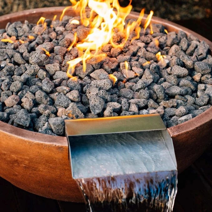 TrueFlame Fire Table TrueFlame - 30" Abode Fire & Water Bowl - Brown