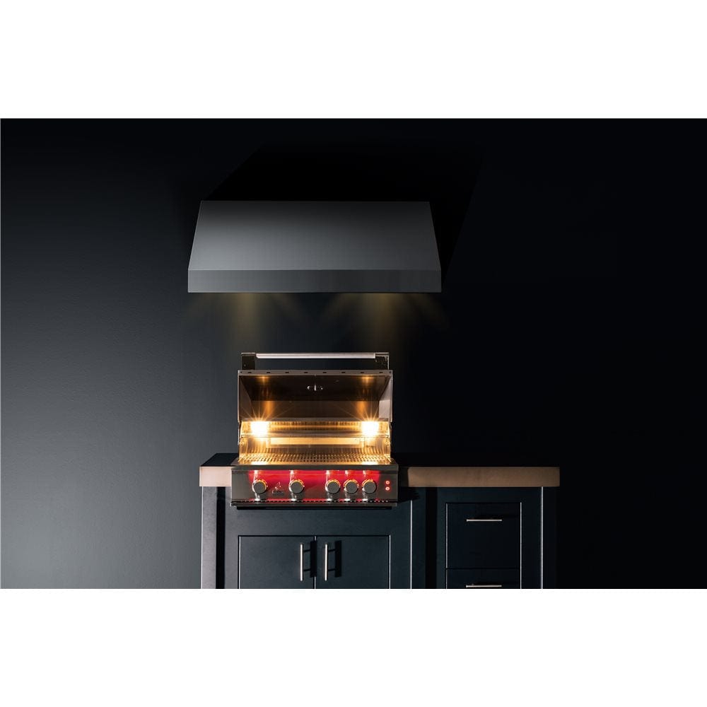 TrueFlame Liquid Propane TrueFlame Grill - Built-In 40" 5 Burner Gas Grill - Liquid Propane